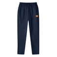 thumbnail image 4 of Sweatpants for Men Women's Athletic Running Pants Lightweight Winter Workout Joggers Quick Dry Gym Long Sweatpants Pant Track Training,Dark Blue S, 4 of 4