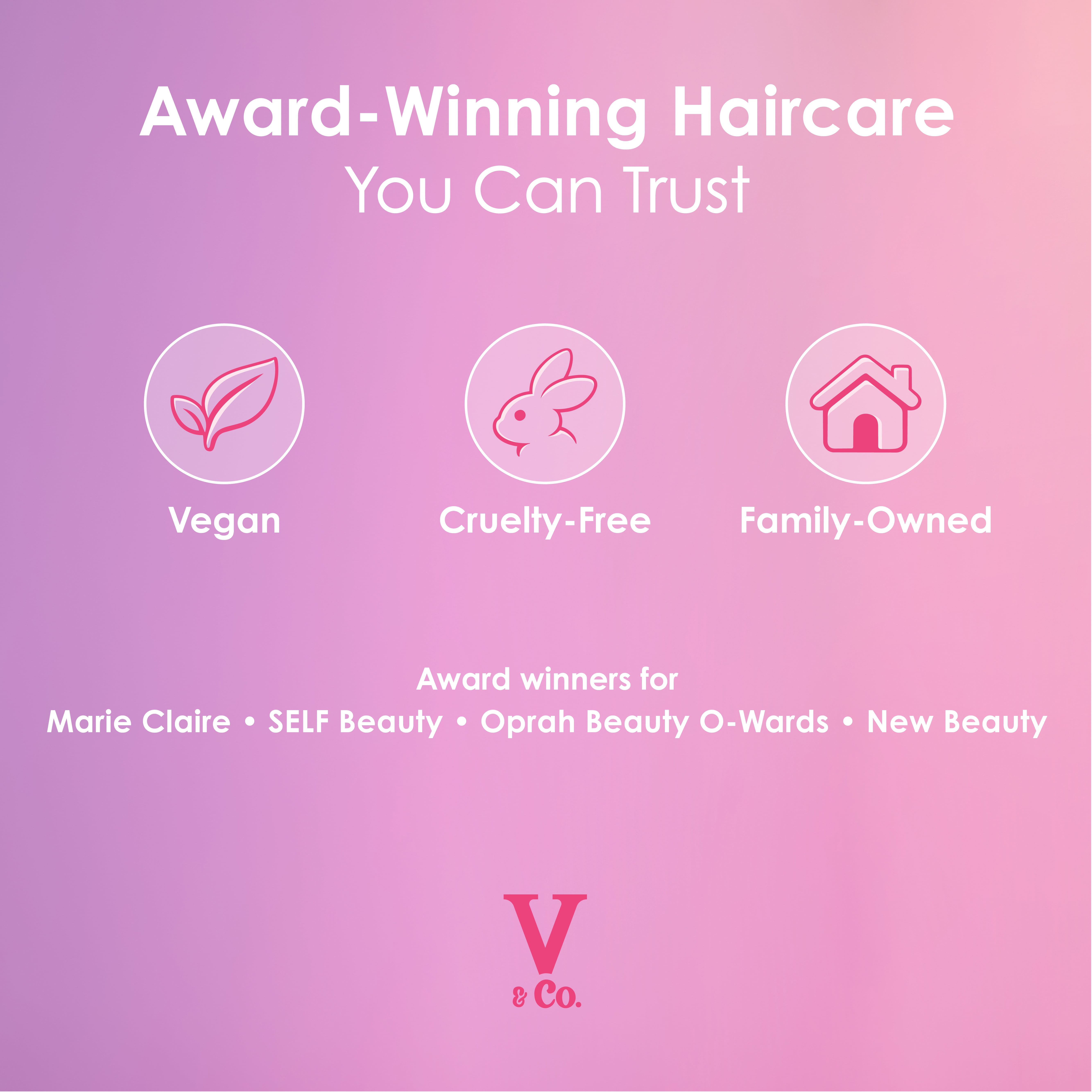 V&Co. Beauty Curly Pop Curl Defining Cream – Curl Cream for Curly Hair, Anti Frizz & Moisturizing Hair Care with Peptides & Jojoba Oil, 6 fl oz
