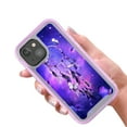 thumbnail image 4 of iPhone 13 Mini Case With Built-in Screen Protector, Rosebono Hybrid Graphic Design Pattern Hard Back Pannel Cover Case For iPhone 13 Mini (Dream Catcher), 4 of 5
