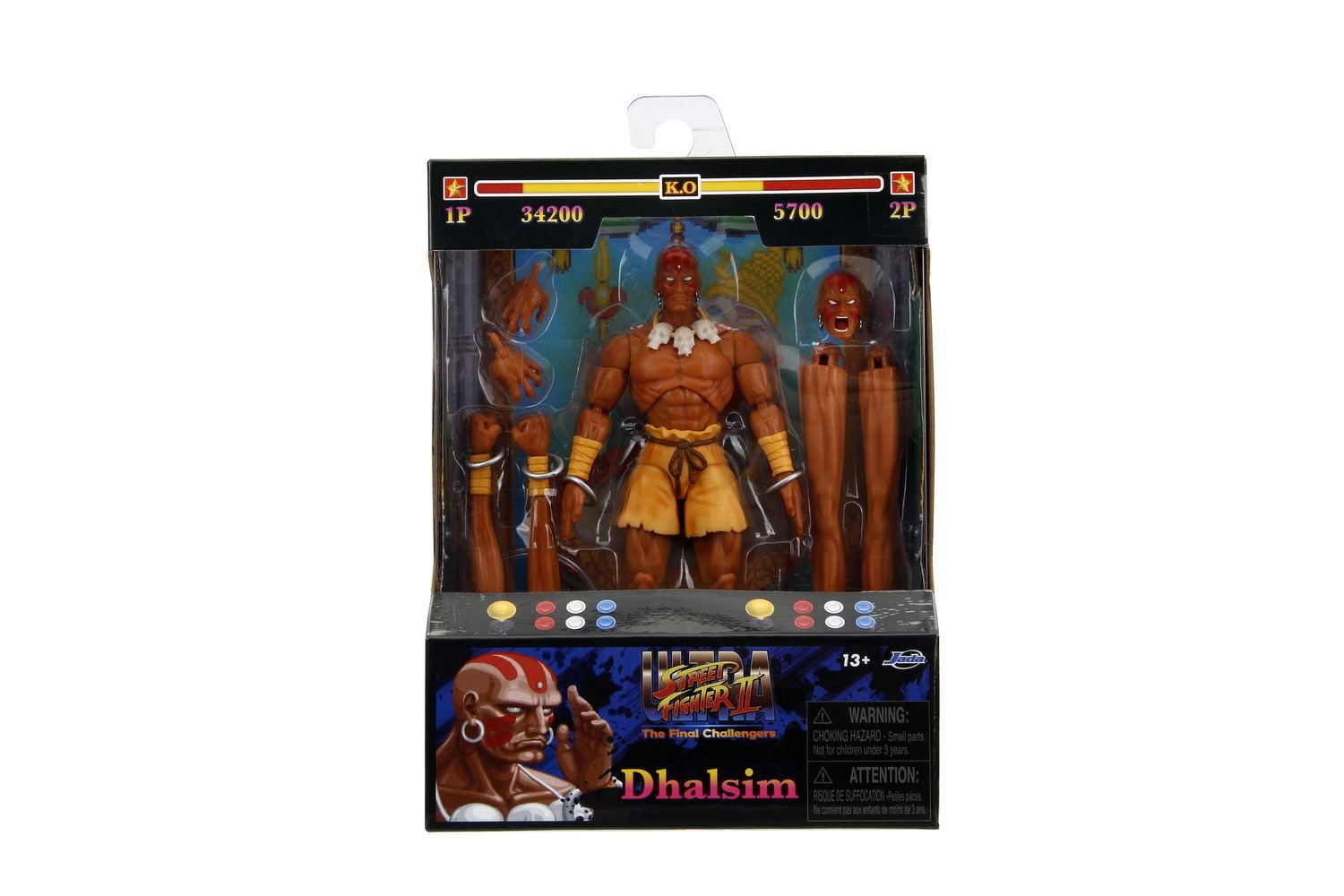 Jada Toys STREET FIGHTER II ACTION FIGURE - Dhalsim - Walmart.ca