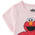 thumbnail image 4 of Sesame Street Elmo Short Sleeve T-Shirt and Shorts Set(Girls), 2 Piece Set, Sizes 2T-4, 4 of 8