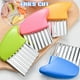 Vegetable Slicer Wave Cutter for Potatoes Stainless Steel Fruit Knifes