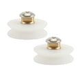 thumbnail image 2 of 8Pcs Shower Pulley V-Groove Wheel, Nylon Wheel for Bathroom Glass Sliding Door, Copper Roller Hangi, 2 of 5