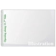 thumbnail image 1 of 11x17 A3 Vinyl Sheet Protectors NOT Archivable (25 per Package), 1 of 3