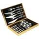 thumbnail image 2 of Juego de cubiertos de acero inoxidable 304, cuchillos, tenedores, cucharas, juego de cubiertos para el hogar, cocina, Hotel, restaurante, 2 of 8