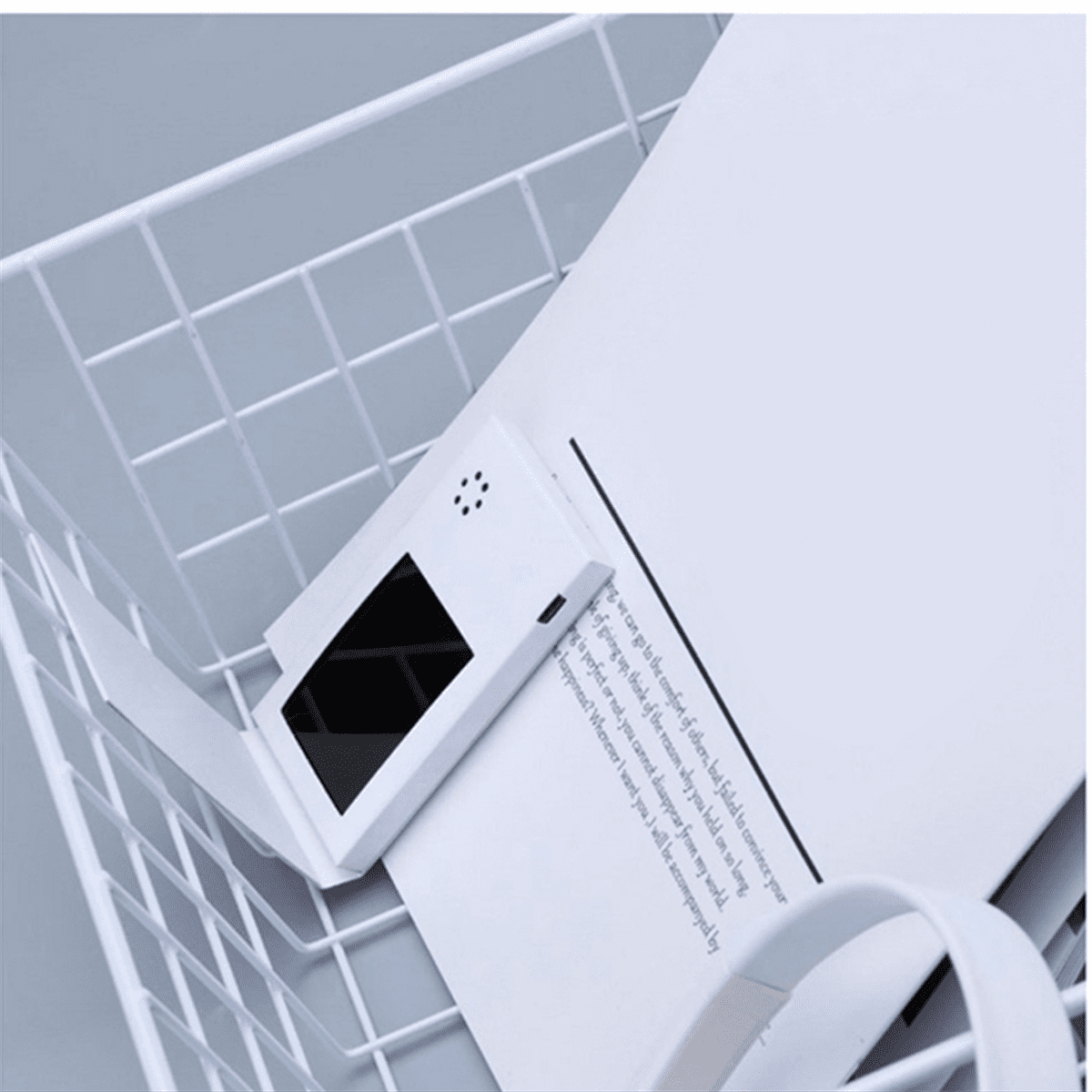2.4inch Birthday White Video Book Card 128MB Lcd Invitation Gift Music Greeting Card Upload Video Lcd Greeting Card