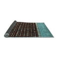 thumbnail image 2 of Ahgly Company Indoor Rectangle Abstract Light Blue Modern Area Rugs, 2' x 4', 2 of 4