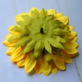 thumbnail image 2 of Sunflower Head Fake Sunflowers Heads Artificial Bouquet Para Mujer Interior Yellow Floral Crafts Boutique Bride 12 Pcs, 2 of 6