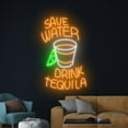 thumbnail image 2 of Handmadetneonsign Tequila Is Always The Answer Neon Sign, Tequila Led Light, Wine Bar Led Sign, 2 of 5