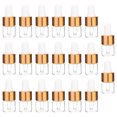 thumbnail image 5 of 100 botellas de aceite esencial rellenables de 1 ml con gotero, de vidrio, 5 of 5