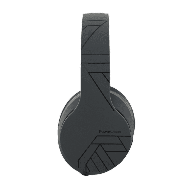 PowerLocus Bluetooth Headphones P6 Matt Black Walmart