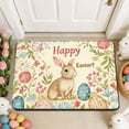 thumbnail image 4 of Easter Door Mat Non Slip Absorbent Floor Rug, Washable Kitchen Mat for Entrance Porch Bathroom Decor, Holiday Themed Indoor Outdoor Carpet for Home(D), 4 of 6