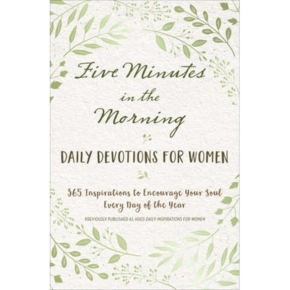 Pre-Owned Five Minutes in the Morning: Daily Devotions for Women (Hardcover) 1501190466 9781501190469