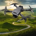thumbnail image 1 of Dron con motor sin escobillas 4K con cámara | Cuadricóptero de fotografía aérea para adultos | Diseño plegable | Evitación de obstáculos | Retención de altitud | Trayectoria de vuelo | Batería de, 1 of 4