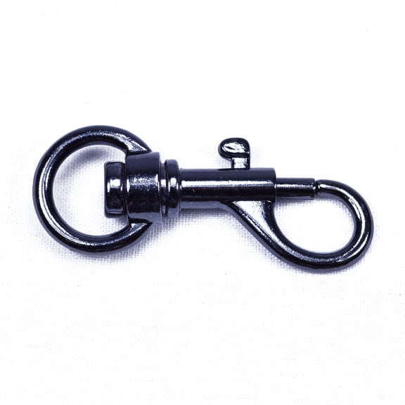 Gun Metal Leash Clip - 10 pack - Great for Paracord