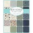 thumbnail image 2 of Bon Voyage Charm Pack by Janet Clare; 42 - 5" Precut Fabric Quilt Squares, 2 of 2