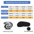 thumbnail image 2 of Stepedia Boys Girls Water Shoes Quick-Dry Slip On Beach Swim Pool Socks for Kids Toddler Grey, 2 of 5