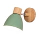 thumbnail image 2 of Aplique LED, lámpara decorativa de fondo, personalizable, moderna, para dormitorio, sala de estar, ajustable, de metal, base de madera, luz cálida, para oficina, 2 niveles,Wsvlmg, 2 of 9