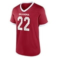 thumbnail image 2 of Men's Crimson Oklahoma Sooners The Cut Football Jersey, 2 of 3