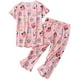 Hauts de Nuit pour Femmes avec Pantalons Capri Pyjama Sets – image 2 sur 4