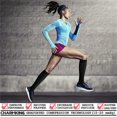 thumbnail image 3 of Calcetines de compresión para mujeres y hombres de circulación (8 pares) 15-20 Mmhg es el mejor soporte para ciclismo deportivo Feliz Sencillez, 3 of 5