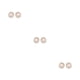 thumbnail image 3 of Pendientes de cristal de perla Jumpingount para banquete de boda plata, 3 of 6