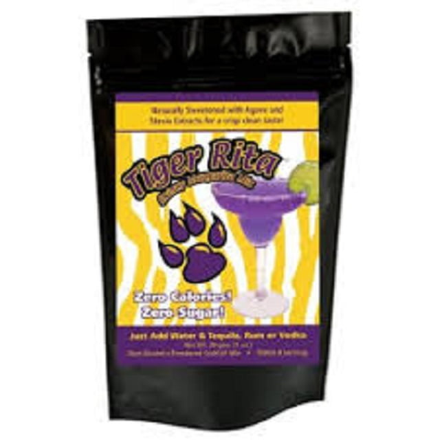 Cocktail Mix Skinny TigerRita (TM) Zero Calorie & Carb Purple Margarita Powder Mixer, 8... by Private Label