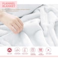 thumbnail image 7 of Yibo Cute Rabbit Plush Blanket Flannel Soft and Comfortable Anti-static Bed Sofa Blanket, 7 of 7
