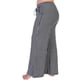 thumbnail image 4 of Angelina Pantalones Palazzo De Mujer con Bolsillos (Paquete de 3), 4 of 5