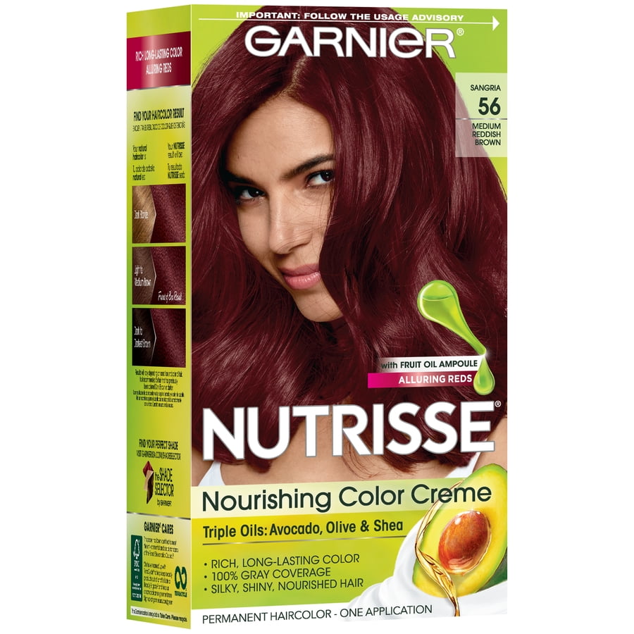 Garnier Nutrisse Nourishing Hair Color Creme 56 Medium Reddish