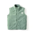 thumbnail image 2 of XQYLOS Baby Winter Vest Sleeveless Flece Jacket, Lightweight Zipper Up Thermal Outerwear with Pockets for Toddler Boys & Girls, 2 of 8