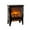 Antique Black, variant on CQSXDA 17 Inch Freestanding Electric Fireplace Stove Heater With 3D Flame Effect, Home Heating Solution For Cozy Spaces