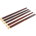 thumbnail image 4 of Chinese Style Chopsticks,5 Pairs Chinese Style Chopsticks Gift Reusable Chopsticks Enhanced Features, 4 of 14