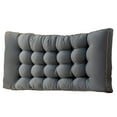 thumbnail image 3 of Large Reading Pillow Headboard Cushion Size Backrest Bolster with Removable Cover Soft Support Pillow for Daybed Bunk Bed Dorm Wall Headboard, 3 of 5