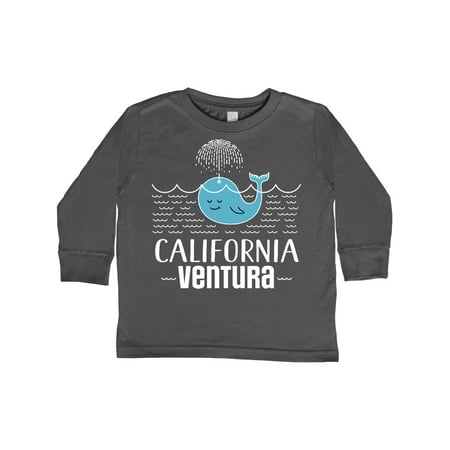 

Inktastic California Ventura Whale Watching Gift Toddler Boy or Toddler Girl Long Sleeve T-Shirt