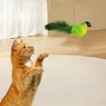 thumbnail image 4 of Cat Simulation Bird Chirping Toy - PVC, Hanging Design - for Indoor Cats, Elastic Cord, Realistic Movements/Sounds, Boredom Relief, 4 of 5
