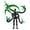 Green, variant on Christmas 3D Printed Multi Jointed Action Figure Robot Dummy 13 with Interchangeable Hands and Accessories for Desktop Decoration Stress Relief, Red