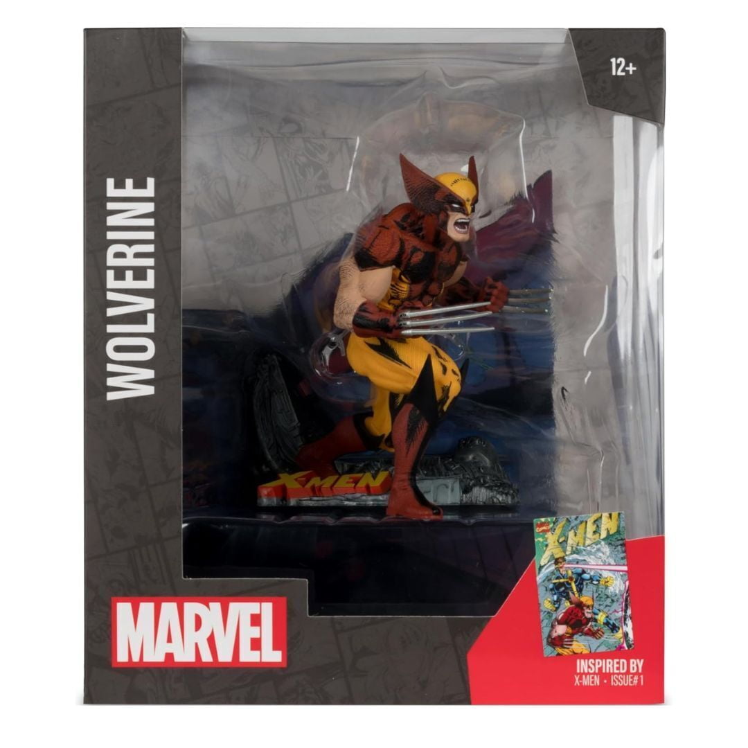 Wolverine (X-Men #1) 1:10th Scale Posed Figure w/Scene - McFarlane Toys
