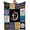 Letter-e, variant on Initial Letter Throw Blanket 50"x60" Flannel Plush Monogram Monogrammed Blanket for Bed Couch Sofa Chair for Her Girls Women Aesthetic Cute Flower Floral Soft Warm Birthday (Letter-K)
