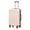 Beige, variant on 28inch Luggage, ABS Checked Suitcase with 4 Spinner Wheels and Side Hooks, Silver