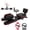 Red, variant on Red Split Stretcher Leg Extension Machine for Flexibility Training, Heavy Duty Iron Leg Stretching Machine for Yoga Dance Martial Arts Gym
