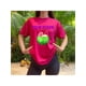 thumbnail image 2 of Playera Blusa De Palm Beach Surf Club – Vibra Tropical con Sabor a Coco Color Fucsia Talla Extra Grande Marca Emil SaEs, 2 of 4