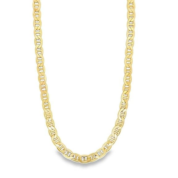 Le Sophisticate 6mm Flat Mariner Chain Necklace (F139)(I315)