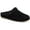 Black Suede, variant on Giani Bernini Womens Gavinne Suede Logo Slide Sandals