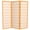 Honey, variant on 4 ft. Tall Window Pane Shoji Screen - Natural - 3 Panels