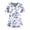 Purple(Floral Print), variant on Iaqnaocc Women's Scrubs Premium Vintage Nursing Uniform Trendy V-Neck Floral Print Side Slits Scrub Tops Breathable Short Sleeve Medical Workwear with Pockets Multicolor 4XL