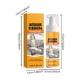 thumbnail image 3 of Votnto 100ml Car Interior Cleaner & Protectant Foam, Multi-Surface Car Interior Cleaning Spray for Seats, Dashboards & Upholstery, 3 of 7