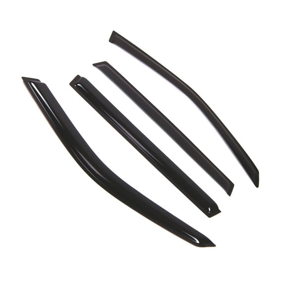 TuningPros Outside Mount Window Visor Deflector Smoke Tinted 4 Pcs Set For 2003-2010 BMW X3