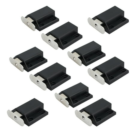 - ESYNIC 10pcs Magnetic Catches Pressure Touch Push to Open Kitchen Cabinet Cupboard Doors Plastic Shell Magnetic Pressure Touch Latch Lock Magnet Push to Open Catch Latch