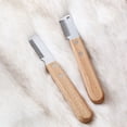 thumbnail image 3 of Durable Stripping Wooden Handle Grooming Tool Reducing Hair Loss for Cats and Dogs, 3 of 3